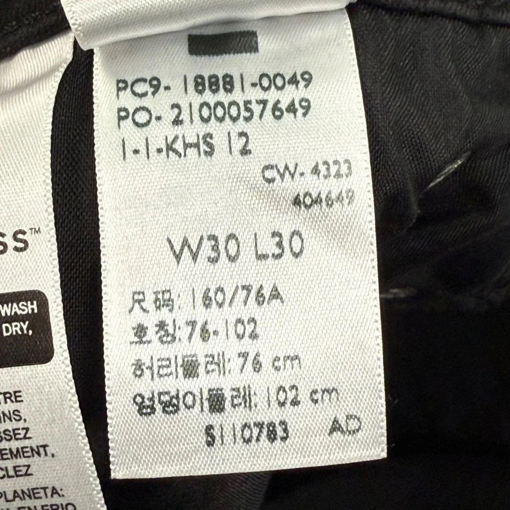 Levi Strauss Co Pants 711 Skinny Black Jeans Size W30 x L30 Cotton Blend Women's